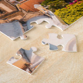 Kustlijn | Positano Italië, gemeente Cliffside Legpuzzel (Zijkant)