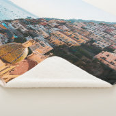 Kustlijn | Positano Italië, gemeente Cliffside Sherpa Deken (3/4)