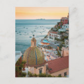 Kustlijn | Positano, kust van Amalfi, Italië Briefkaart (Voorkant)