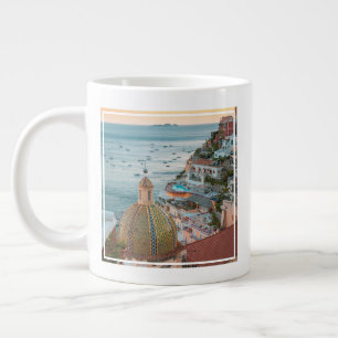Kustlijn   Positano, kust van Amalfi, Italië Grote Koffiekop