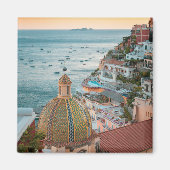 Kustlijn | Positano, kust van Amalfi, Italië Magneet (Voorkant)