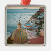 Kustlijn | Positano, kust van Amalfi, Italië Metalen Ornament (Voorkant)