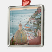 Kustlijn | Positano, kust van Amalfi, Italië Metalen Ornament (Links)
