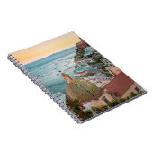 Kustlijn | Positano, kust van Amalfi, Italië Notitieboek (Rechterzijde)