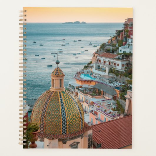 Kustlijn | Positano, kust van Amalfi, Italië Planner (Voorkant)