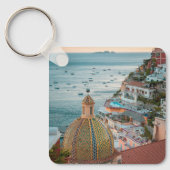 Kustlijn | Positano, kust van Amalfi, Italië Sleutelhanger (Voorkant)