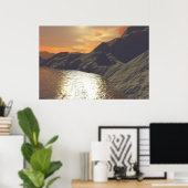 Kustlijn Poster (Thuiskantoor)