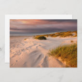 Kustlijn | Saltum Beach, Denemarken Bedankkaart (Voorkant / Achterkant)