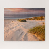 Kustlijn | Saltum Beach, Denemarken Legpuzzel (Horizontaal)