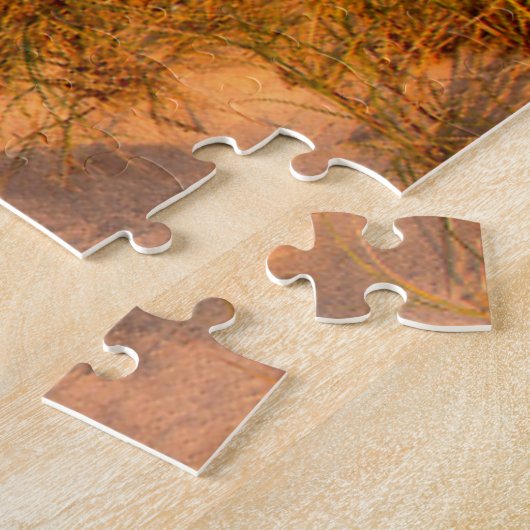 Kustlijn | Saltum Beach, Denemarken Legpuzzel (Zijkant)