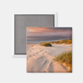 Kustlijn | Saltum Beach, Denemarken Magneet (Voorkant / Achterkant)