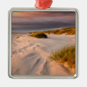 Kustlijn | Saltum Beach, Denemarken Metalen Ornament (Voorkant)