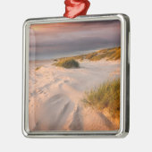 Kustlijn | Saltum Beach, Denemarken Metalen Ornament (Links)