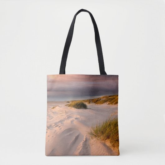 Kustlijn | Saltum Beach, Denemarken Tote Bag (Voorkant)