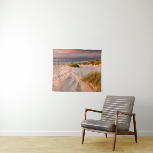 Kustlijn | Saltum Beach, Denemarken Wandkleed (In Situ (horizontaal))