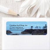 Kustlijn schilderachtig Oceaan Etiket (Insitu)