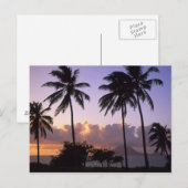 Kustlijn St. Kitts Briefkaart (Voorkant / Achterkant)