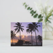 Kustlijn St. Kitts Briefkaart (Staand voorkant)