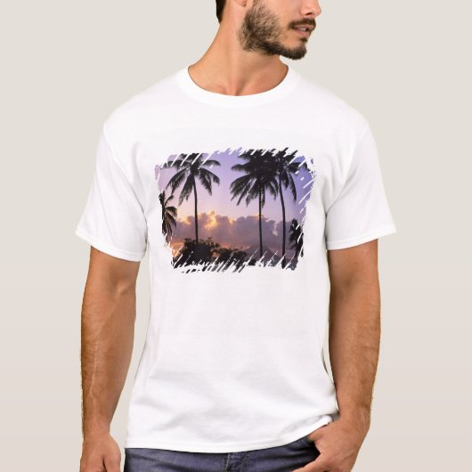 Kustlijn St. Kitts T-shirt (Voorkant)