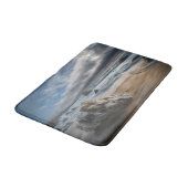 Kustlijn | Stormy Big Sur, Californië Badmat (Gekanteld)