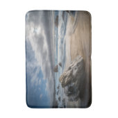 Kustlijn | Stormy Big Sur, Californië Badmat (Voorkant Verticaal)