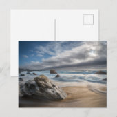 Kustlijn | Stormy Big Sur, Californië Briefkaart (Voorkant / Achterkant)