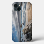 Kustlijn | Stormy Big Sur, Californië Case-Mate iPhone Case (Achterkant)