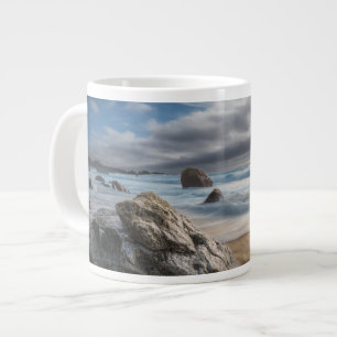 Kustlijn   Stormy Big Sur, Californië Grote Koffiekop