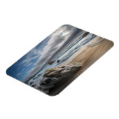 Kustlijn | Stormy Big Sur, Californië Magneet (Linkerzijde)