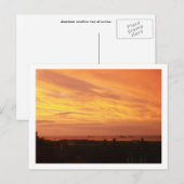 Kustlijn Sunrise Briefkaart (Voorkant / Achterkant)