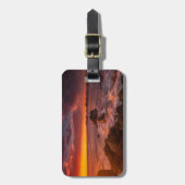 Kustlijn | Sunset Pacific Grove Carmel California Bagagelabel (Voorkant verticaal)