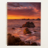 Kustlijn | Sunset Pacific Grove Carmel California Planner (Voorkant)