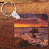 Kustlijn | Sunset Pacific Grove Carmel California Sleutelhanger (Voorkant)