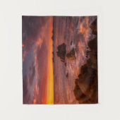 Kustlijn | Sunset Pacific Grove Carmel California Wandkleed (Voorkant)
