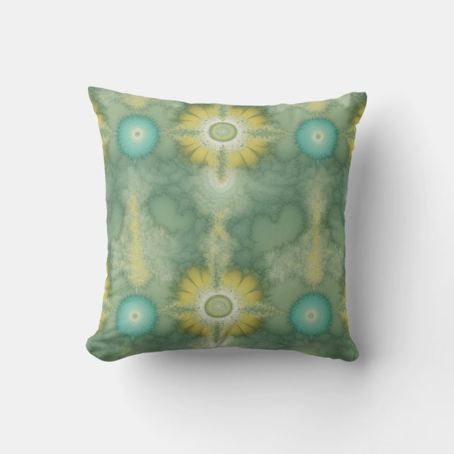 Kustlijn Tie-dye Kussen (Voorkant)