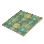 Kustlijn Tie-dye Tegeltje (Zijkant)