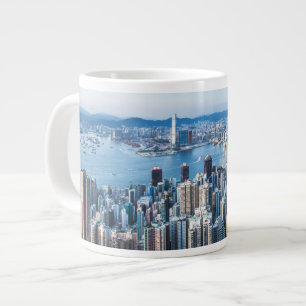 Kustlijn   Tsim Sha Tsu, Hong Kong Island, Azië Grote Koffiekop