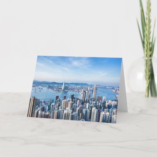 Kustlijn | Tsim Sha Tsu, Hong Kong Island, Azië Kaart (Voorkant)