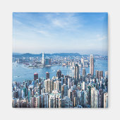 Kustlijn | Tsim Sha Tsu, Hong Kong Island, Azië Magneet (Voorkant)