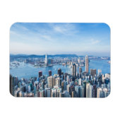 Kustlijn | Tsim Sha Tsu, Hong Kong Island, Azië Magneet (Horizontaal)