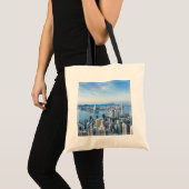 Kustlijn | Tsim Sha Tsu, Hong Kong Island, Azië Tote Bag (Voorkant (product))