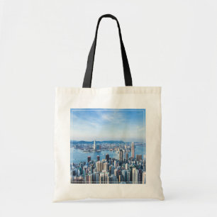 Kustlijn Tsim Sha Tsu, Hong Kong Island, Azië Tote Bag