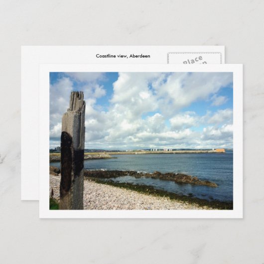 Kustlijn Uitzicht Briefkaart (Voorkant / Achterkant)