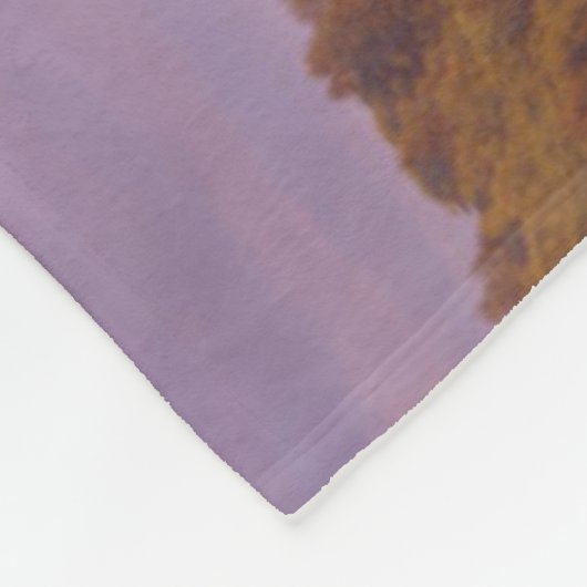 kustlijn van kustmammoetbomen, Californië Fleece Deken (Hoek)