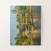 Kustlijn van Napels Florida. Legpuzzel (Verticaal)