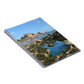 Kustlijn van Ploumanac'h in Frankrijk Ansichtkaart Notitieboek (Rechterzijde)