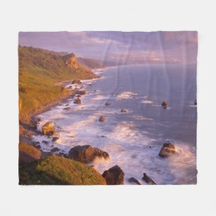 Kustlijn van Redwoods, Californië Fleece Deken
