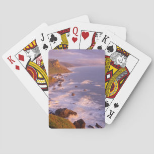 Kustlijn van Redwoods, Californië Pokerkaarten