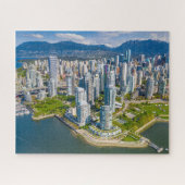 Kustlijn | Vancouver, British Columbia, Canada Legpuzzel (Horizontaal)