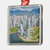 Kustlijn | Vancouver, British Columbia, Canada Metalen Ornament (Links)